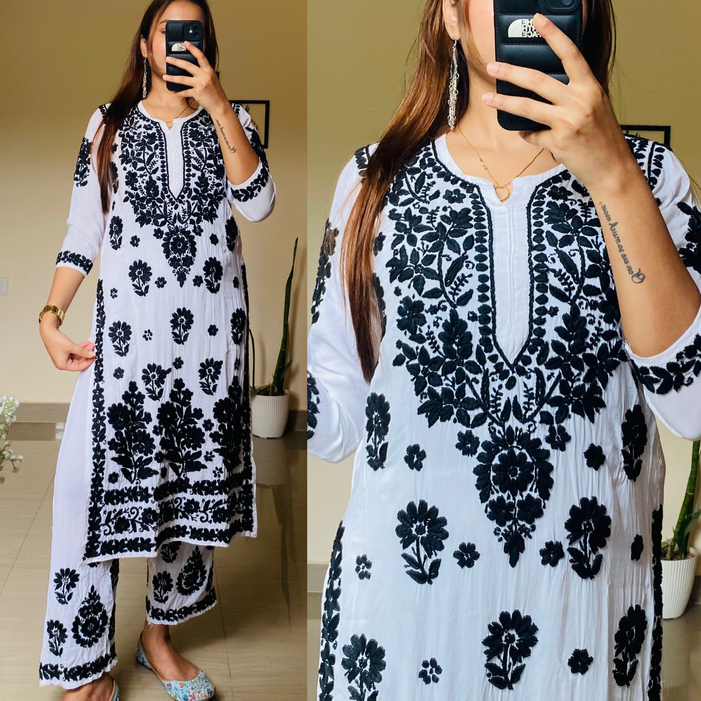 Raazi Modal Chikankari Set