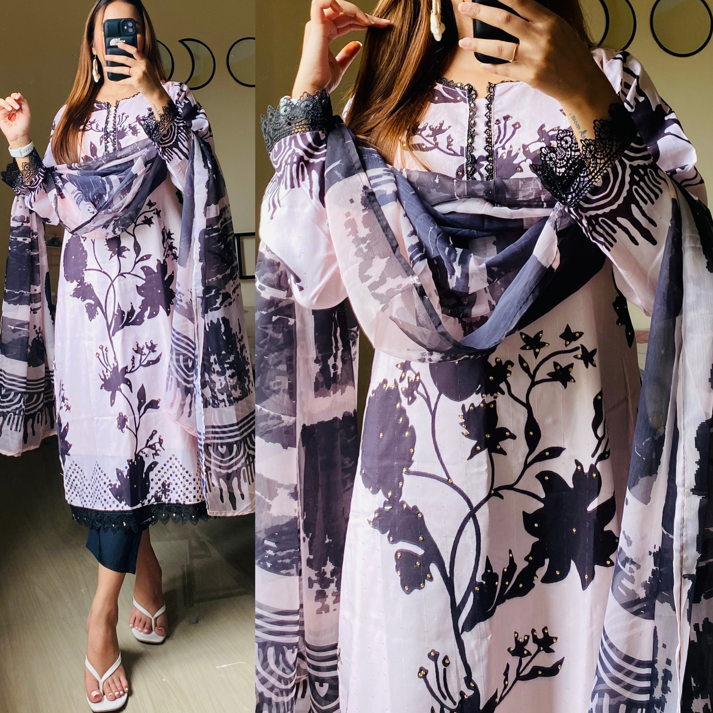 Muslin Pakistani Set