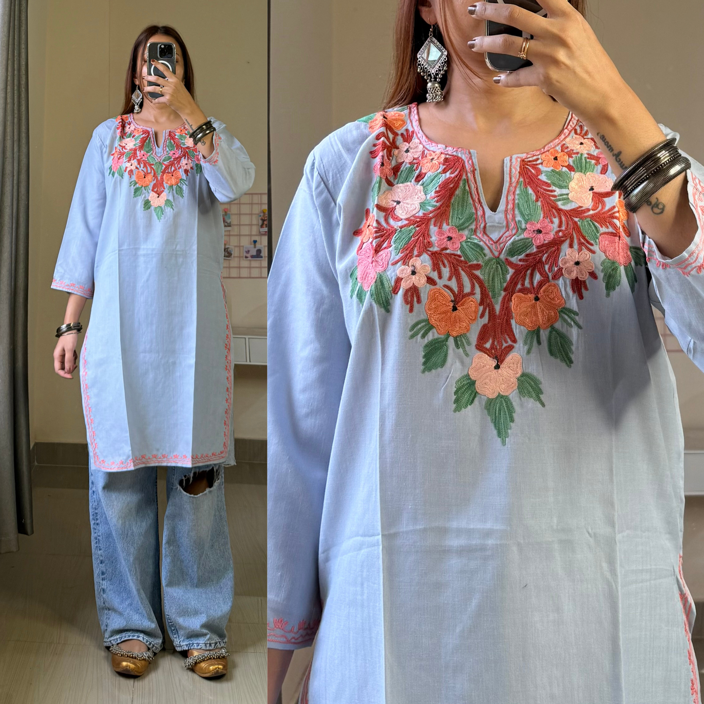 Sufiyana Kashmiri Kurti