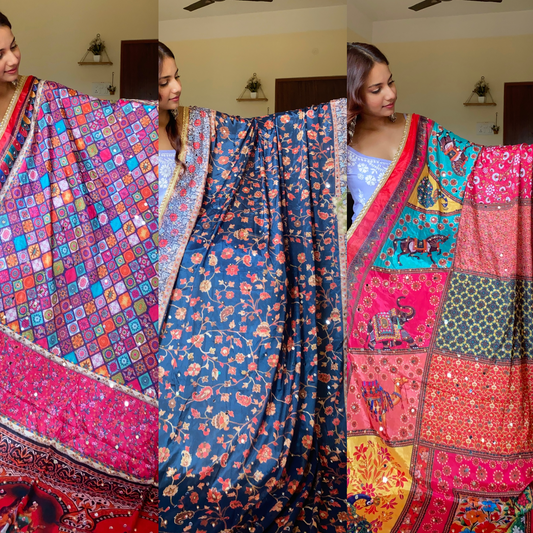 Buy 3 Dupatta Combo at 1899