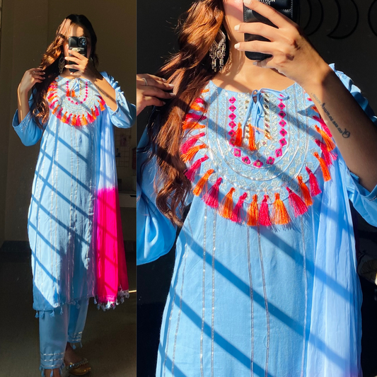 Roshni Three Piece Set