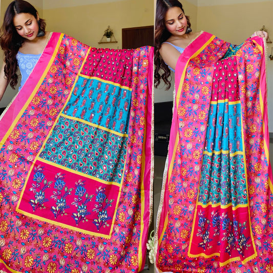 Padma Mirror Work Dupatta
