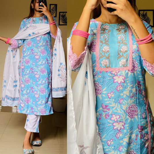 Ruhi Three Piece Set