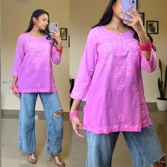Dobby Cotton Chikankari